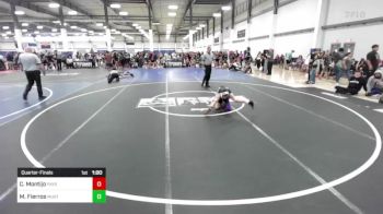 81 lbs Quarterfinal - Canyon Montijo, Payson WC vs Mason Fierros, Mustang WC