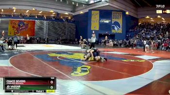 120 lbs Cons. Round 2 - JD Vassar, Gilman School vs Chace Severs, Lakeland Regional