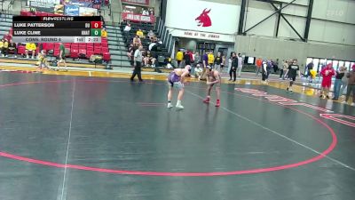 141 lbs Cons. Round 4 - Luke Patterson, Drury vs Luke Cline, Unattached