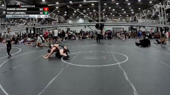 126 lbs Finals (2 Team) - Hunter Neuhard, Wrecking Crew Blue vs Tyler Campbell, New England Gold