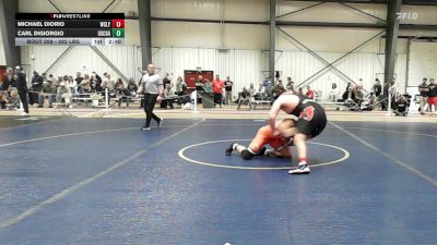 285 lbs Quarterfinal - Michael Diorio, Wesleyan vs Carl DiGiorgio, Coast Guard