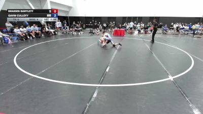 138 lbs Braiden Bartlett, Team Texas vs Gavin Culloty, Team Michigan Red