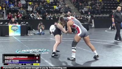 124 lbs Semifinal - Shelby Moore, McKendree University vs Alexandra Fitzgerald, Sacred Heart