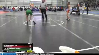 120 lbs Champ. Round 1 - Robert Whelan, Mountain View vs Lucas VanNostrand, Green Run