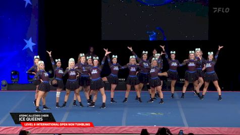 Atomic Allstars Cheer - Ice Queens [2025 L6 International Open Non Tumbling Semis] 2025 The Cheerleading Worlds