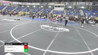 136 lbs Round Of 16 - Alyssa Majocha, Kearney Mat Cats WC vs Elizabeth Sherman, Darkhorse WC