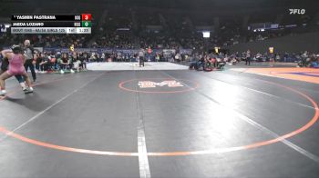 6A/5A Girls 125 Champ. Round 1 - Yasmin Pastrana, North Salem Girls vs Jaeda Lozano, Hillsboro Girls