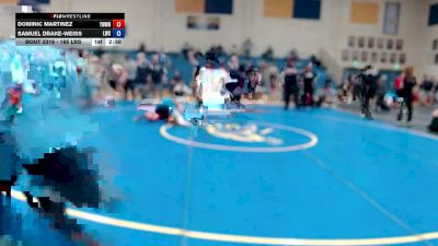 165 lbs Cons. Quarters - Dominic Martinez, TW Wrestling vs Samuel Drake-Weiss, Lionheart Wrestling Club