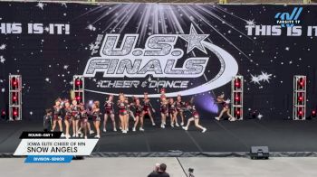 Iowa Elite Cheer of MN - Snow Angels [2024 L1 Senior Day 1] 2024 The U.S. Finals: Des Moines