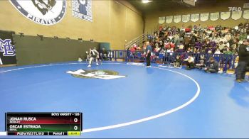 126 lbs Cons. Round 4 - Jonah Rusca, Reedley vs Oscar Estrada, Royal