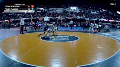 AA - 144 lbs Quarterfinal - Kade Wallace, Missoula Sentinel vs John Montclair, Belgrade