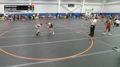 106 lbs Champ. Round 2 - Brodey Lewis, BAM TC vs Easton Balma, Riverdale