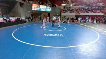 100 lbs Round 4 - Semis (4 Team) - SAVANNAH LEE, Leander Glenn vs Angelica Arreola-Guel, Lubbock