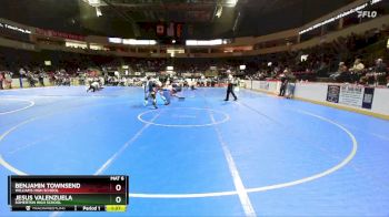 157 lbs Champ. Round 1 - Benjamin Townsend, Williams High School vs Jesus Valenzuela, Somerton High School
