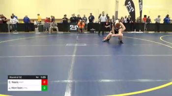 252 lbs Prelims - Carson Neely, Port Allegany vs James Morrison, Apollo Ridge