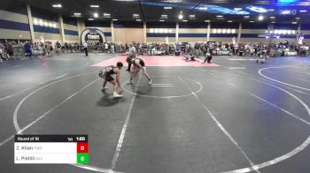 138 lbs Round Of 16 - Zain Khan, Threshold WC vs Logan Pistilli, Silverback WC