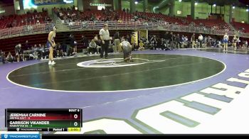 175 lbs Round 2 (6 Team) - Jeremiah Carnine, Gretna East vs Garrison Vikander, Manhattan HS