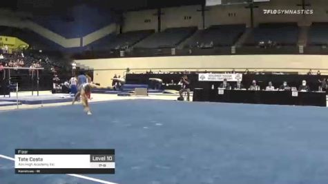 Tate Costa - Floor, Aim High Academy Inc - 2021 USA Gymnastics Development Program National Championships