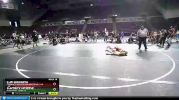 49 lbs Round 4 (10 Team) - Liam Howarth, Colorado Regulators Wrestling Club vs Maverick Meserve, Pueblo All Stars