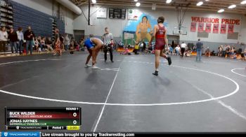 152/160 Round 1 - Buck Wilder, Palmetto State Wrestling Acade vs Jonas Haynes, Summerville Takedown Club
