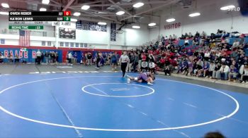 285 lbs Finals (2 Team) - Owen Reber, Alvernia University vs Ka`Ron Lewis, University Of The Ozarks