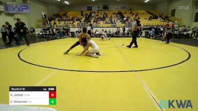 112-A lbs Round Of 16 - Aiden Jalajel, Coweta JH vs Christopher Roberson, Jay