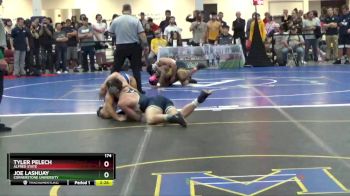 174 lbs Champ. Round 2 - Joe Lashuay, Cornerstone University vs Tyler Pelech, Alfred State