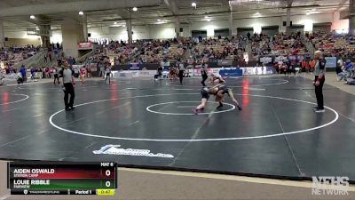 A 106 lbs Cons. Round 1 - Aiden Oswald, Station Camp vs Louie Ribble, Fairview