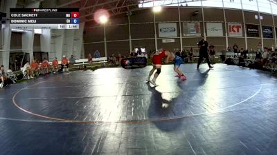 165 lbs Cole Sackett, Missouri vs Dominic Meli, Colorado