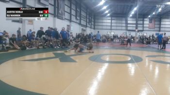150 lbs Austin Noble, RED LION WRESTLING CLUB vs Eli Warren, REAL LIFE WRESTLING CLUB