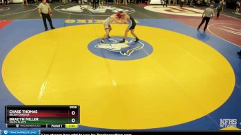 Champ. Round 1 - Bradyn Miller, South Platte vs Chase Thomas, Neligh-Oakdale