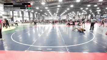 126 lbs Rr Rnd 1 - EJ Hamilton, ICE Wrestling Blue vs Brayden McLaughlin, Kraken