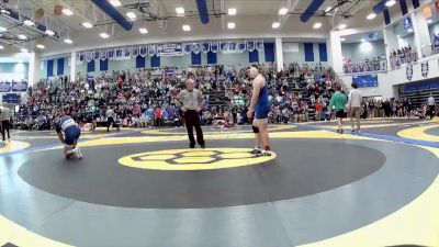 215 lbs Champ. Round 1 - George Eggers, Napoleon vs Andrew Hawkins, Allen East