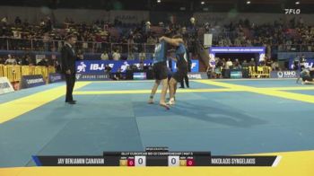 Jay Benjamin Canavan vs Nikolaos Syngelakis 2026 IBJJF European NoGi