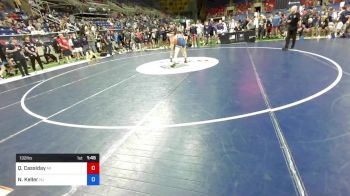 132 lbs Rnd Of 64 - Quinten Cassiday, Michigan vs Nate Keller, New Jersey