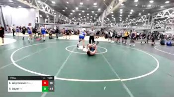 173 lbs Quarterfinal - Abraham Wojcikiewicz, BullTrained vs Ryan Boyer, Triumph