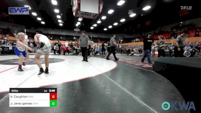 90 lbs Rr Rnd 5 - Kaideson Coughlan, Noble Takedown Club vs Joshua Jerez Gamas, Standfast OKC