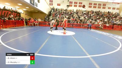 150 lbs Consi Of 16 #2 - Brenton Allain, Bridgewater-Raynham vs David Murphy, Scituate