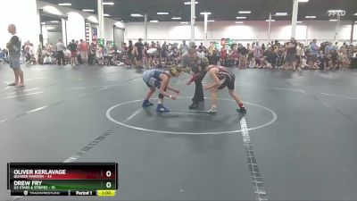 80 lbs Round 1 (4 Team) - Oliver Kerlavage, Quaker Maroon vs Drew Fry, U2 Stars & Stripes