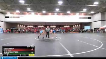 4A 106 lbs Quarterfinal - Chris Thompson, Eastside vs Jesse Kemp, James Island