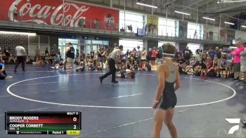 50 lbs Round 3 (10 Team) - Cooper Corbett, RWA vs Brody Rogers, Alpha Elite