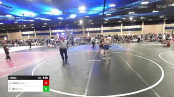 126 lbs Quarterfinal - Jonathan Jasso, Wright Wr Ac vs Talon Spry, Inland Elite