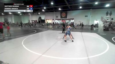 82 lbs Rr Rnd 1 - Matthew Moreno, Reign WC vs Dominic Orozco, Legends Of Gold LV
