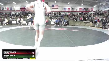 141 lbs Champ. Round 2 - Isham Peace, Lander vs Trent Moses, Newman