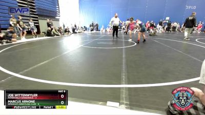 80 lbs Round 2 (4 Team) - Marcus Arnone, OpenMats Wrestling Club vs Joe Wittenwyler, Potentially Dangerous