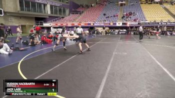 141 lbs Placement (4 Team) - Jack Lage, Central Missouri vs Hudson Hackbarth, Maryville