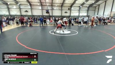 182 lbs Cons. Round 3 - Ethan Frank, Inland Northwest Wrestling Training Center vs Abe Dejesus, OR