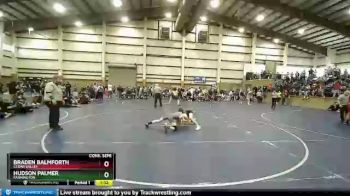 113 lbs Cons. Semi - Braden Balmforth, Cedar Valley vs Hudson Palmer, Farmington