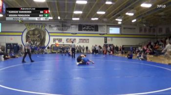 144 lbs Cons. Round 1 - Karson VanHeiden, Dike-New Hartford vs Jessen Ferguson, Knoxville
