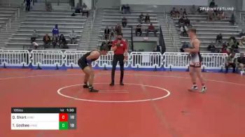 195 lbs Semifinal - Quayin Short, Team Kong United vs Tom Godbee, Minion Legends